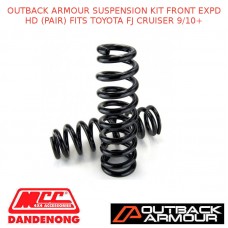 OUTBACK ARMOUR SUSPENSION KIT FRONT EXPD HD (PAIR) FITS TOYOTA FJ CRUISER 9/10+